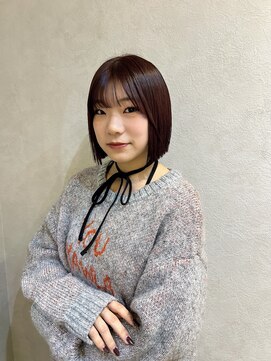 ナンバー 大分中央町店(N°) 【KOTOMI】@koto._.mi1　☆ぷつっとボブ