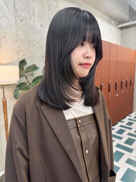 ノエ(noe) ホワイトグレージュ/デジタルパーマ/チェリーブラウン/栄k54