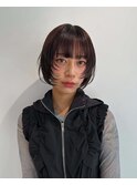 トレンド感のあるレイヤーボブ