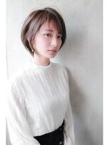 フィルドール 大分明野店(fild'or) 【オーダー多数の定番ボブ】くびれショート × イルミナカラー