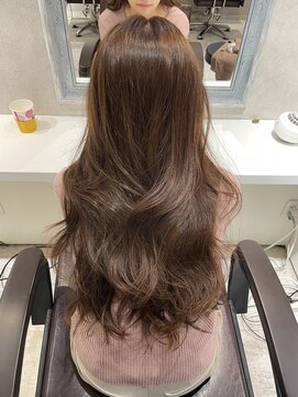 ランソ(RUNSO) ヘーゼルブラウン×レイヤーカット