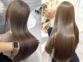 ラビス 浦和(Lovis)の写真/【縮毛矯正¥9900～】[髪質改善ストレート]はお任せ！ダメージレス&自然な縮毛矯正*前髪縮毛矯正も◎[浦和]