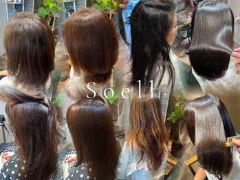 ソエル(Soell)の写真/【元町駅3分 / 三宮駅5分】エイジングケアにも◎あなたの髪に合った施術で最適なスタイルへ導きます*