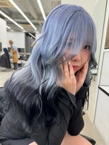 エゴル ナゴヤサカエ(ENGOL NAGOYA SAKAE)&nbsp;坂野貴哉/ブルージュ/デザインカラー/ハイトーンカラー