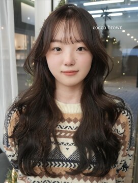 20代30代◎小顔見せ縮毛矯正巻ける艶髪