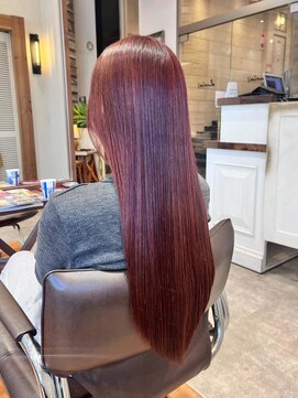 髪質改善/縮毛矯正/イルミナカラー