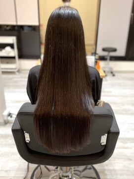 アトリエコア(Atelier Coa) 太白区酸性ストレートブリーチなしダブルカラーフルカラー黒染め