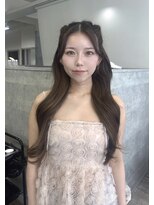 ハイル(KHAIR)&nbsp;ハーフツインアレンジ/ガーリー系/Rena