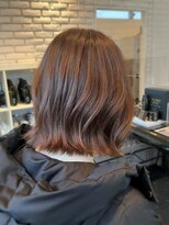 ディフィーノ 青山(DIFINO) ミディアムレイヤー/オレンジブラウン