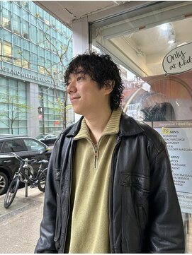 ヌース(NOOS) メンズマレットパーマ