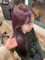 ラブヘアーグリーン(LOVEHAIRGREeN)&nbsp;濃いめのピンクくパープル