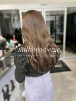 ブランコトレス 鏡島(BLANCO tres)&nbsp;レイヤーカット/ブリーチ無しカラー/透明感カラー