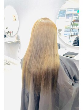 アクシス 仙台愛子店(AXIS) 《AXIS》ストレートロング×ハイトーン