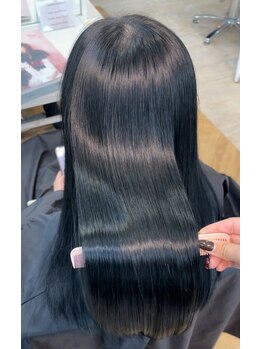 ミライフ(mlife)の写真/お客様の髪質やなりたいイメージに合わせた理想のストレートヘアを提供させていただきます♪