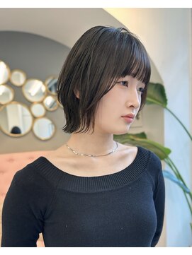 サンド 大阪梅田(sand) ココアベージュ/オリーブグレー/小顔