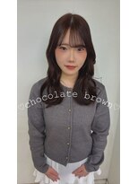 オーガスト ヘア ネイル(AUGUST hair nail) チョコレートブラウン/ブリーチなし/横浜/透明感カラー