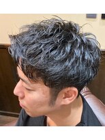 ヒロギンザプレミアムバーバースパ パレスホテル店(HIRO GINZA) ツーブロックスタイル