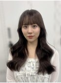 大人可愛いお顔周りカット×ショコラグレージュ　佐藤
