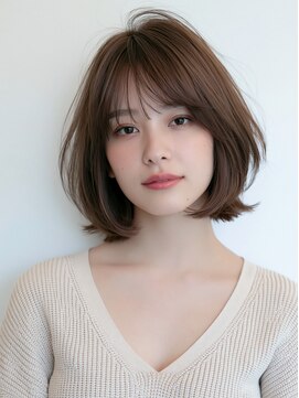 ニーフ 恵比寿(neaf) ダークパール/ナチュラルショート/ミルクブラウン