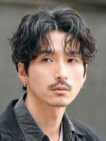 バイフィフス 原宿/表参道(by fifth)&nbsp;原宿つよめフェザーパーマ毛流れセンターパートフェザーパーマ