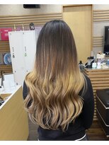 ヘアーメイク ダンス(hair make DANCE)&nbsp;プルエクステで叶えるナチュラルロン