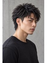 ネオリーブ モカ 川崎チネチッタ店(Neolive mocca)&nbsp;マレットヘア×メンズウルフ×無造作束感