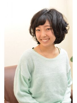 スラッシュ(SLASH) 【SLASH】無造作カール☆ランダムカールで構成した重甘スタイル