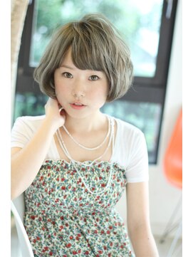 モッズ ヘア 上大岡店(mod's hair) スタイリング簡単くせ毛風ナチュラルボブ【MILA 2009 S/S】