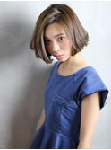 クールショート・ピンクベージュ・ボブルフ[元住吉/元住吉駅]