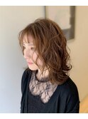 【VISAGE 松丸】透明感パーマ