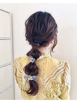 ロルド シェリ(Rold Cheri) 編みおろしヘア