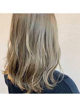 ヘアーデザイン アズール(Hair Design Azur) 【Azur】人気のペールカラー“white ミルクティ”