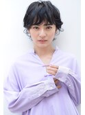 mowen 南堀江ウェットスタイリング×くびれショート×大人可愛い