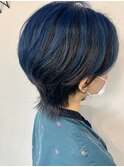 #ウルフ#ブルー