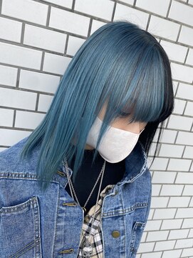 ファン(FAN) 個性溢れるハーフカラー