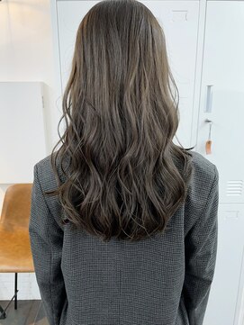 イコ 表参道原宿(ico) オリーブグレージュ イルミナカラー 透明感