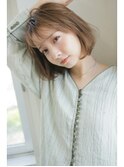 外国人風☆ゆるふわボブ