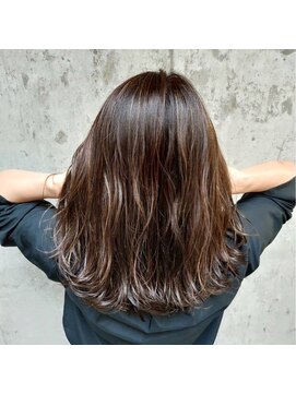 アルジャーノン グリーン(ALGERNON GREEN) ハイライト×グレージュ