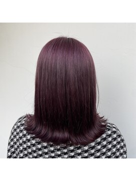 サロンドミルク 溝の口店(salon de MiLK) ディープパープル♪