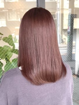 ミイロ(miiro) 艶々ピンクブラウン