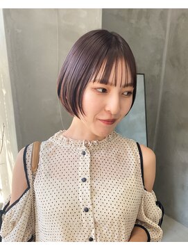 テトヘアー(teto hair) パープルブラウン