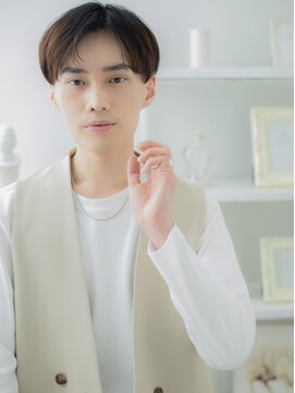 モッズヘア 越谷(mod's hair) アップバングセンターパートツーブロックa越谷20代30代40代