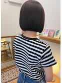 シンプルなボブ*