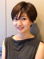 アクシス 江別店(AXIS) 【AXIS】ぬけ感小顔ショート  20代30代40代