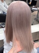 ペレ 栄店(PELE) ウルフ/マチルダボブ/ピンクベージュ/インナーグレージュ/栄