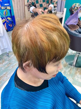 ファンヘアメイク(Fun hair make) design colour