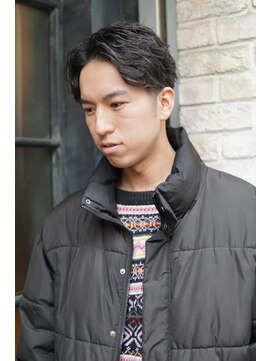 メロン 恵比寿(MERON) センターパートパーマ