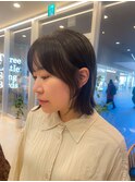 【自由が丘】フェイスレイヤー×切りっぱなしbob/30代40代50代