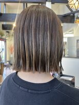 コレットヘアー ザモリオカ(Colette HAIR the MORIOKA) 【切りっぱなしボブ×オリーブ】