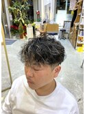 【40代】ツイストスパイラル+極細ハイライトコース
